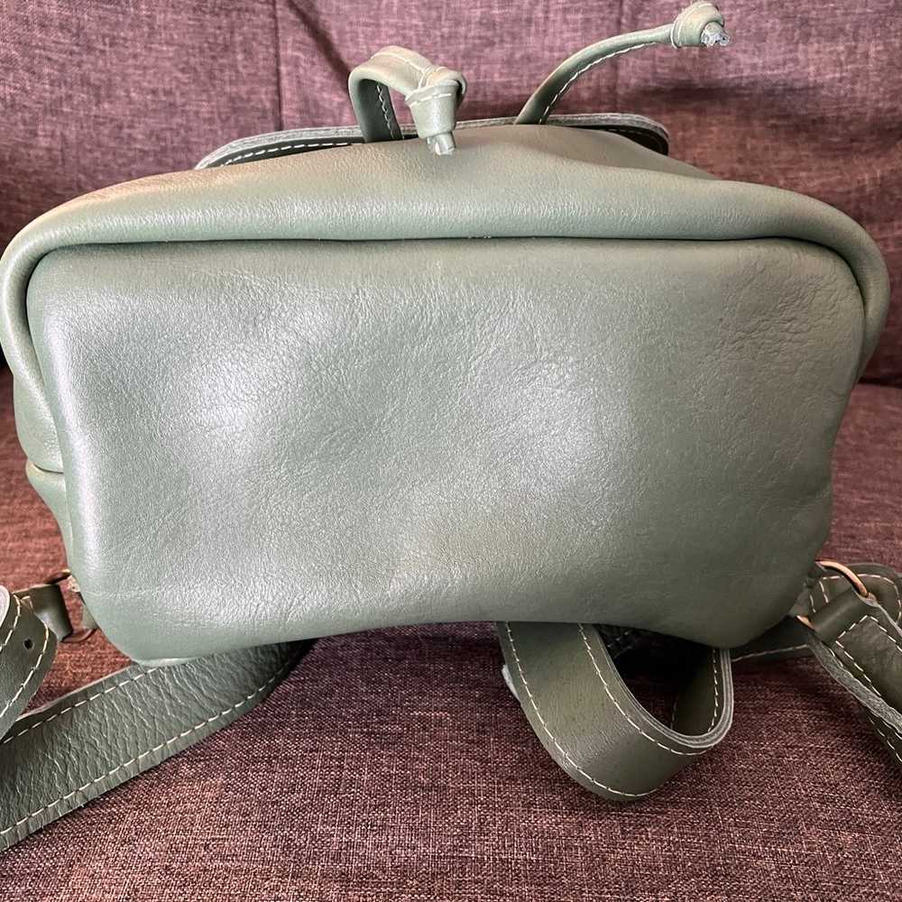 Portland Leather Goods Eucalyptus Bucket Backpack - image 9