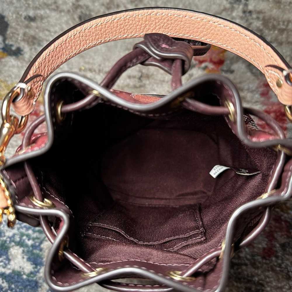 Coach mini bucket bag - image 6