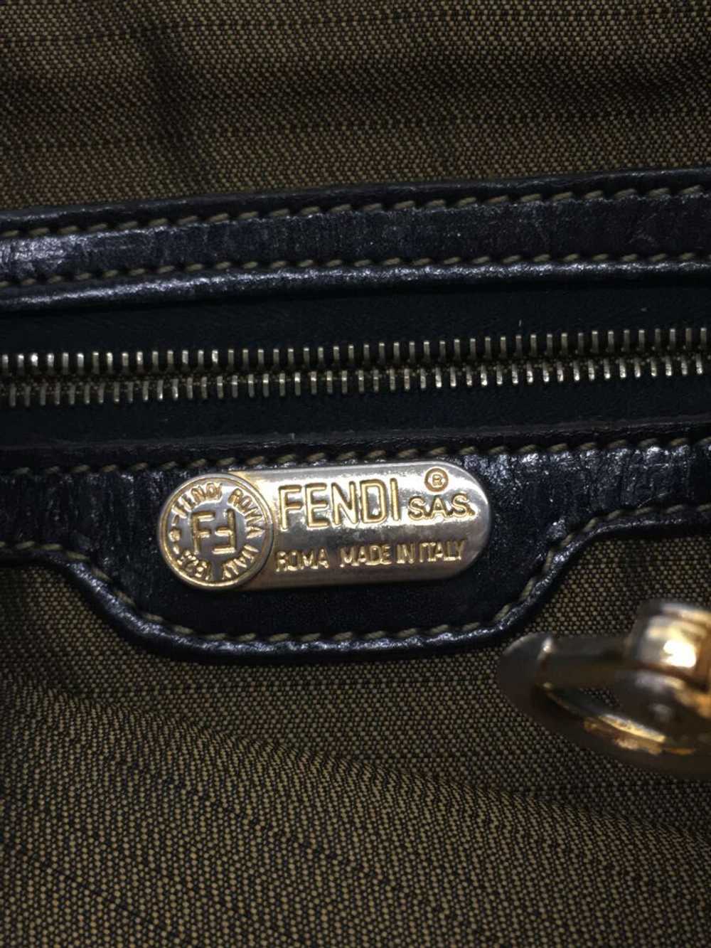 Used Fendi Handbag/Pvc/Cml/Allover Pattern/Zucca/… - image 3