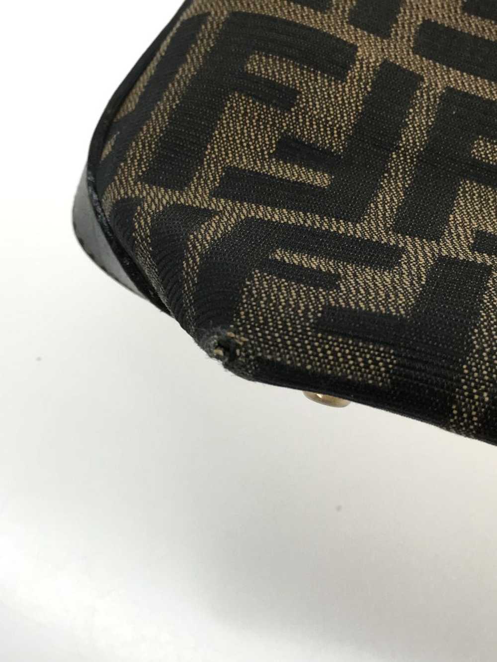Used Fendi Handbag/Pvc/Cml/Allover Pattern/Zucca/… - image 7