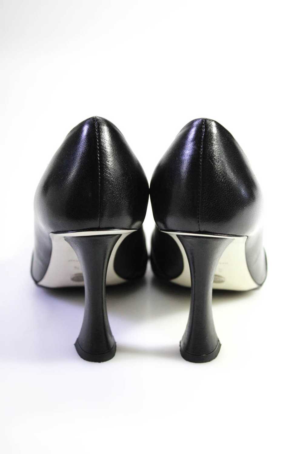 Proenza Schouler Womens Leather Square Toe Spool … - image 3