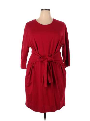 Universal Standard Women Red Casual Dress 18 Plus