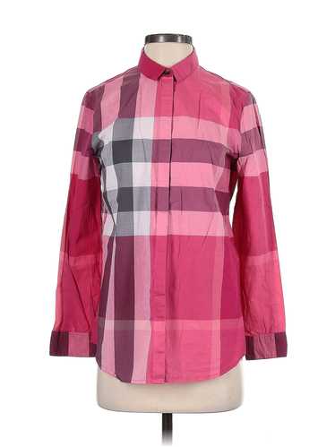 Burberry Brit Women Pink Long Sleeve Button-Down S