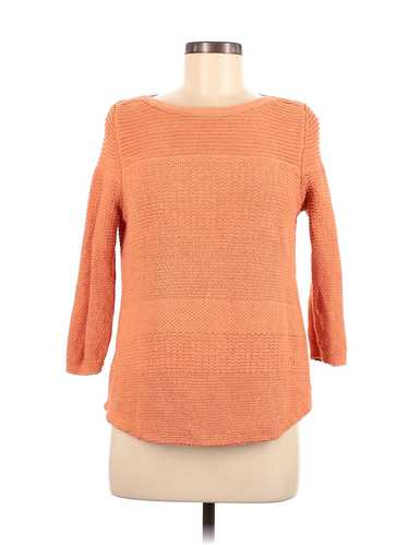 Chico's Women Orange Pullover Sweater M