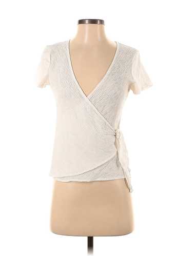 Porridge Women Ivory Short Sleeve Top XS