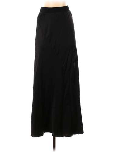 ATM Women Black Silk Skirt S
