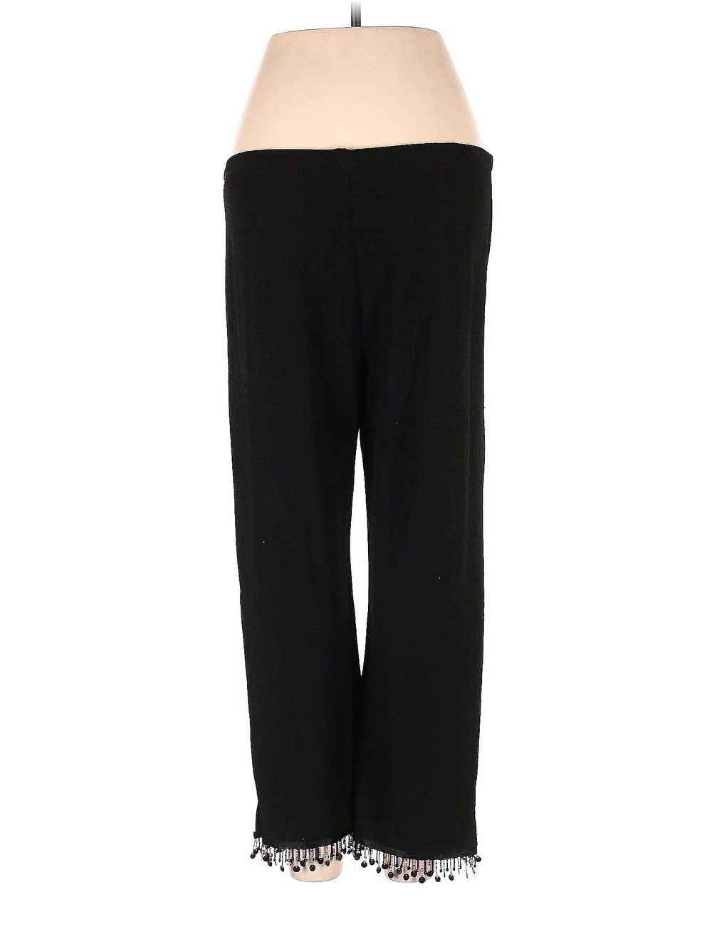 Teddi Women Black Casual Pants 6 Petites - image 2