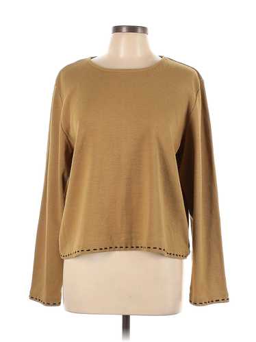 Lennie For Nina Leonard Women Brown Pullover Swea… - image 1