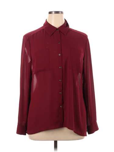 Alfani Women Red Long Sleeve Blouse 16