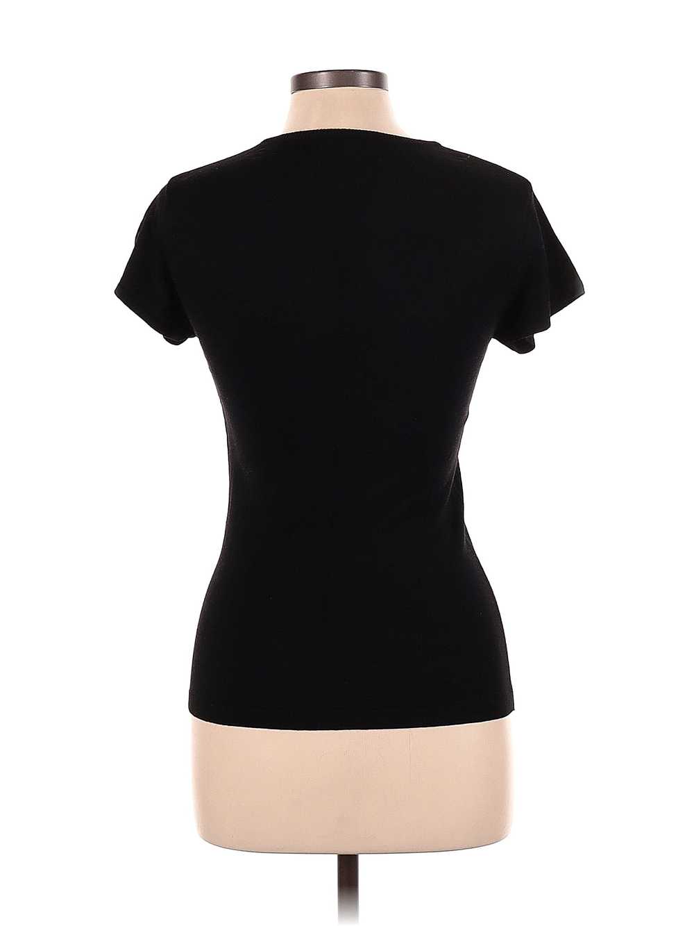 The Limited Women Black Short Sleeve Top M - image 2