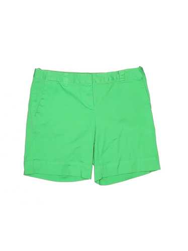 IZOD Women Green Khaki Shorts 12