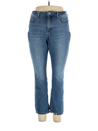 NYDJ Women Blue Jeans 14 Petites