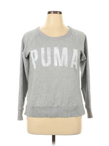 Puma Women Gray Sweatshirt XL