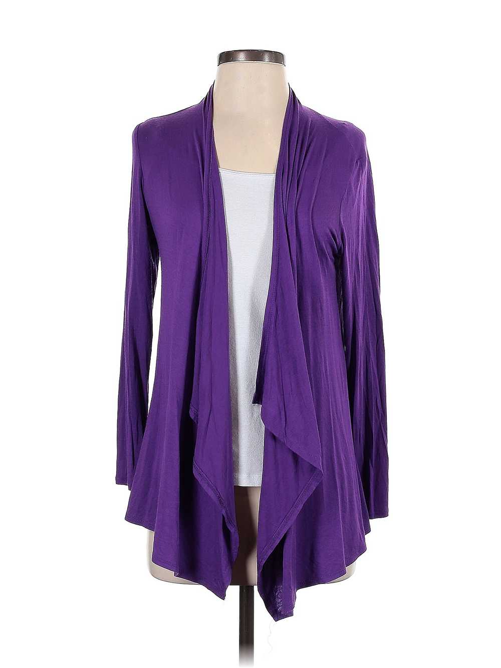 Rags And Couture Women Purple Cardigan S - image 1