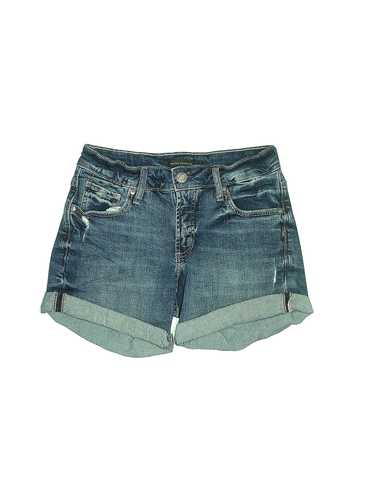 Silver Jeans Co. Women Blue Denim Shorts 32W