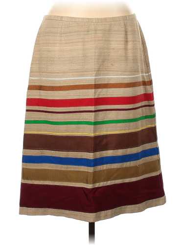 Tracy Reese Women Brown Silk Skirt L