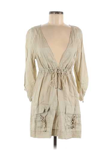 Diane von Furstenberg Women Brown Casual Dress M