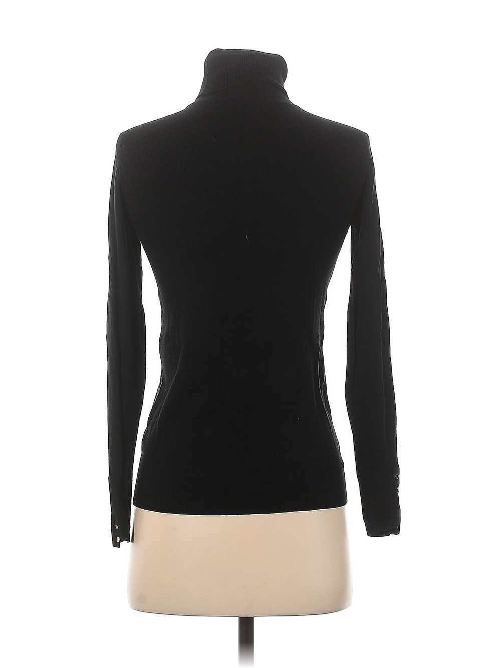 Zara Women Black Turtleneck Sweater S - image 2