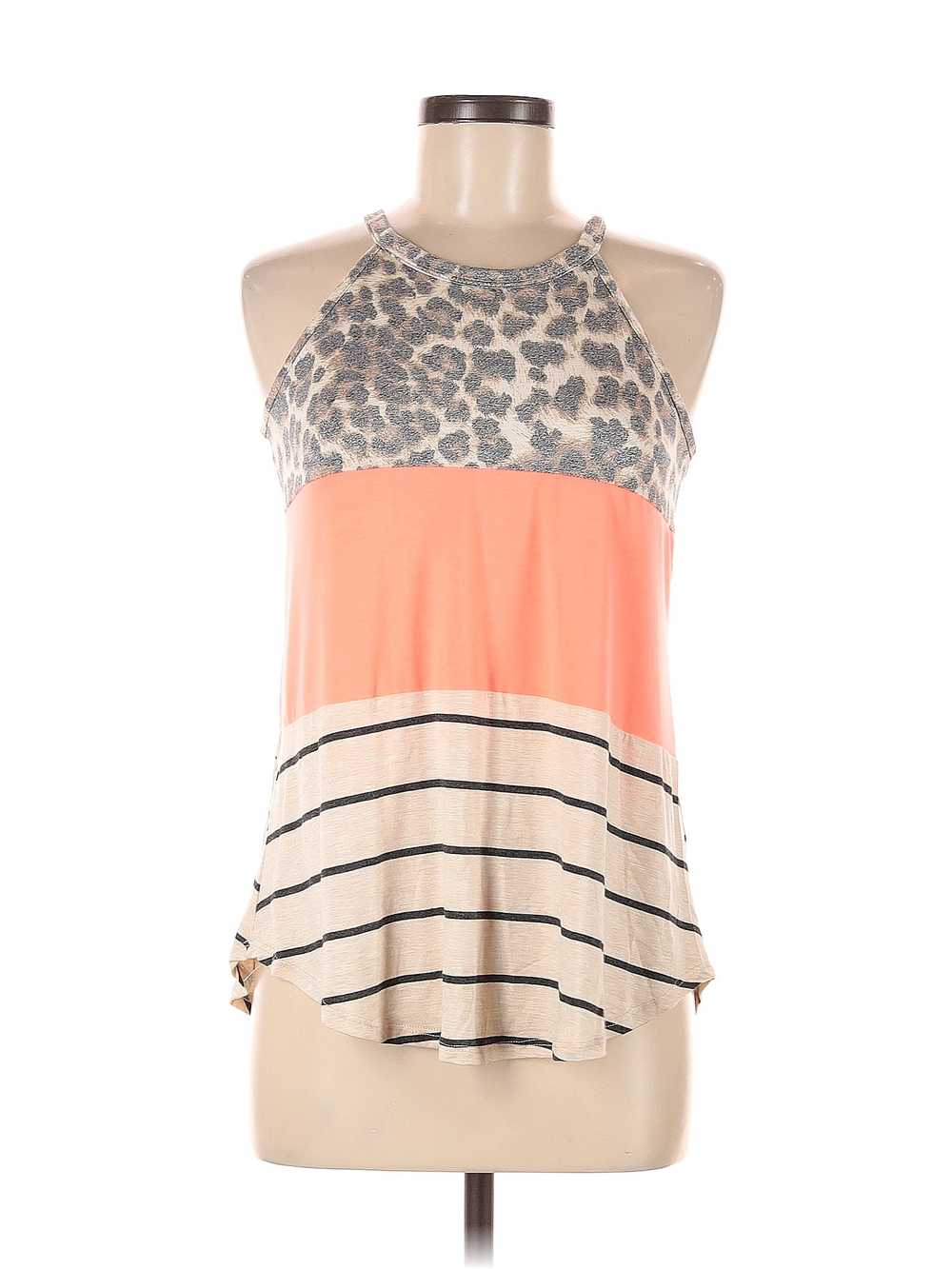 7th Roy Women Orange Tank Top M - image 1