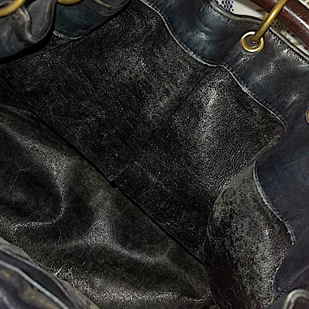 Gucci Leather satchel - image 9