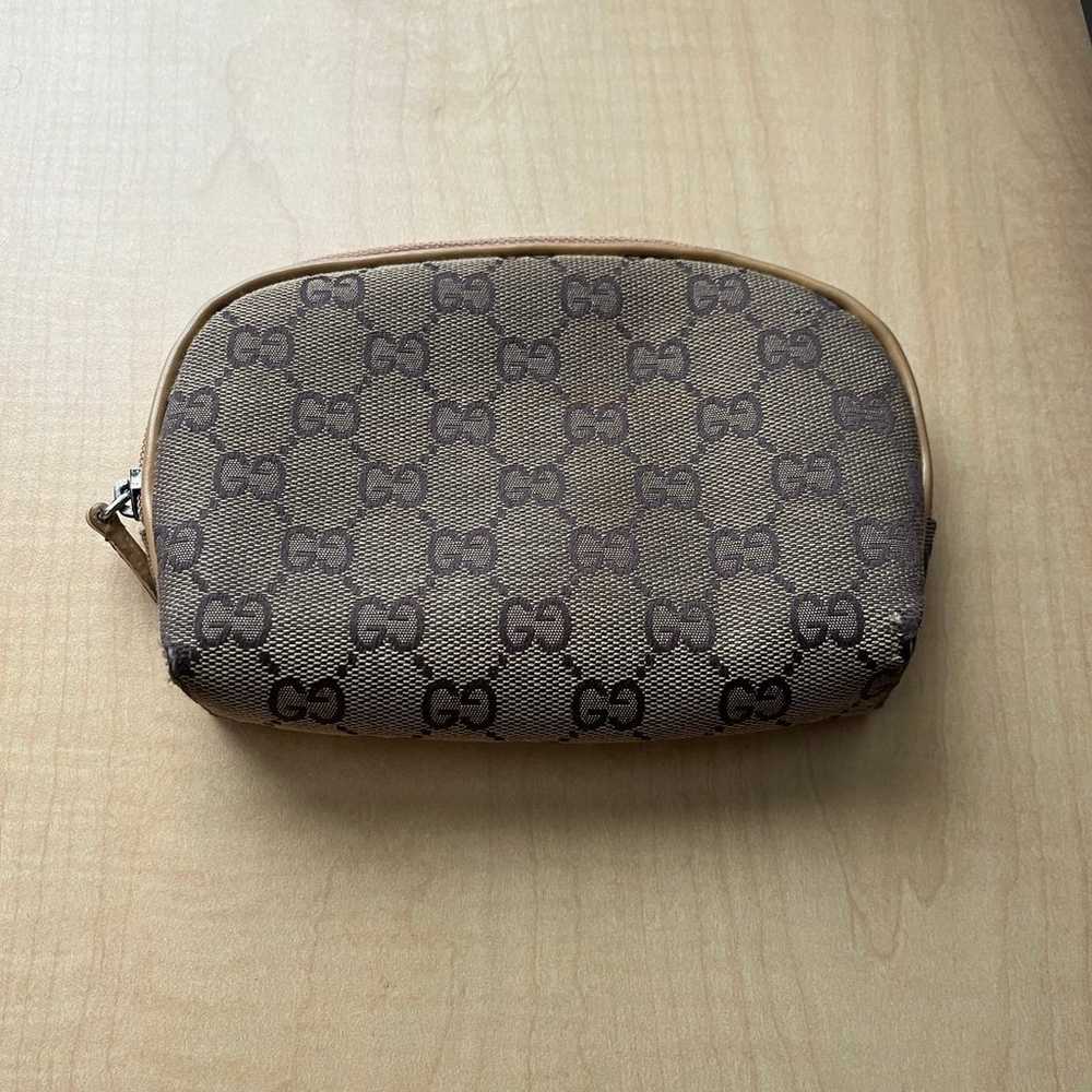 Women’s Vintage Gucci Toiletry Bag - image 1