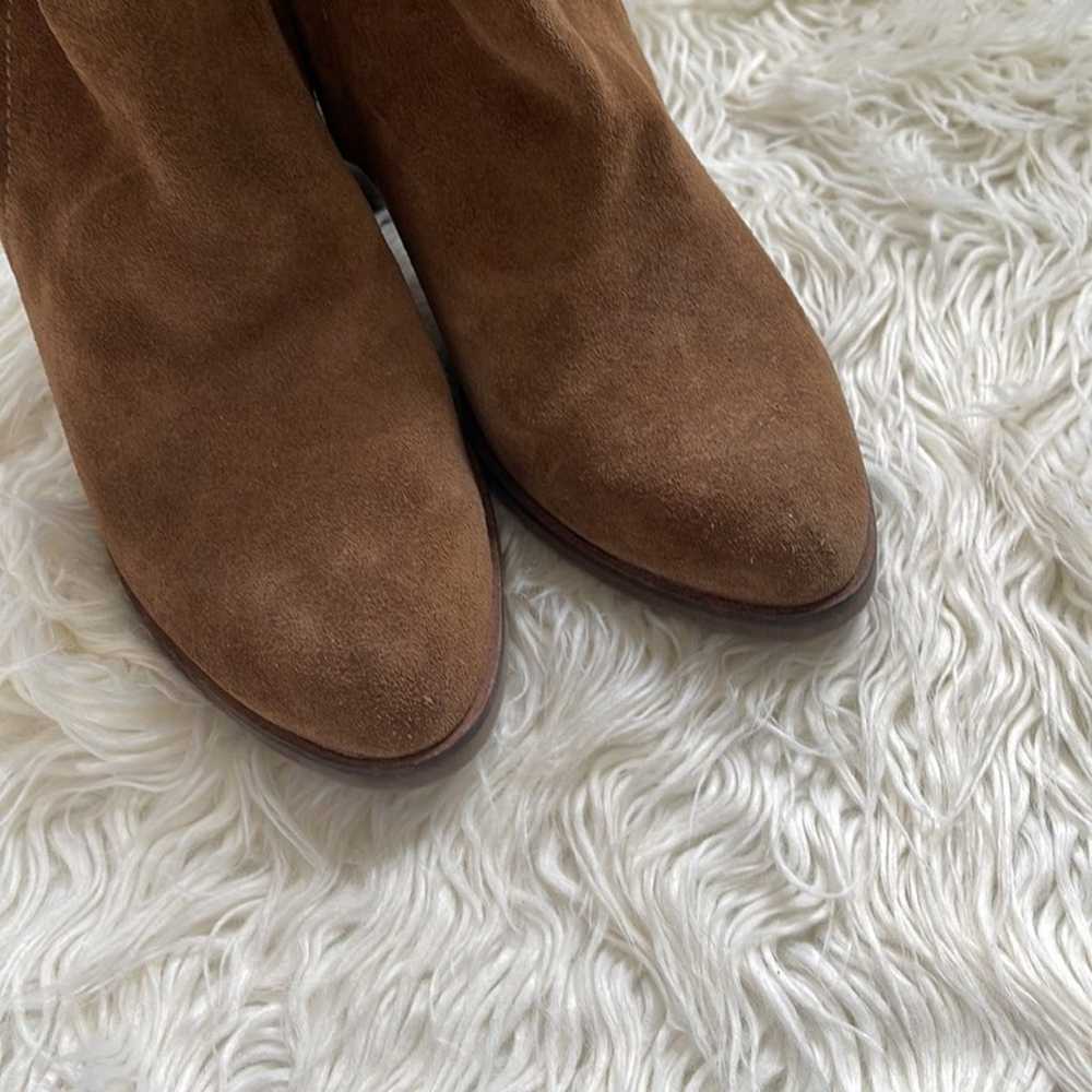 Dolce Vita Stunna Ankle Brown Suede Boots - image 5