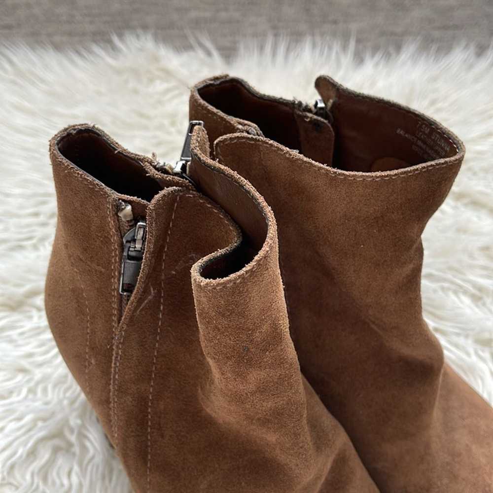 Dolce Vita Stunna Ankle Brown Suede Boots - image 6