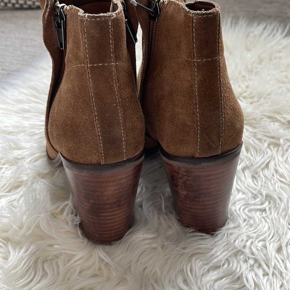 Dolce Vita Stunna Ankle Brown Suede Boots - image 8