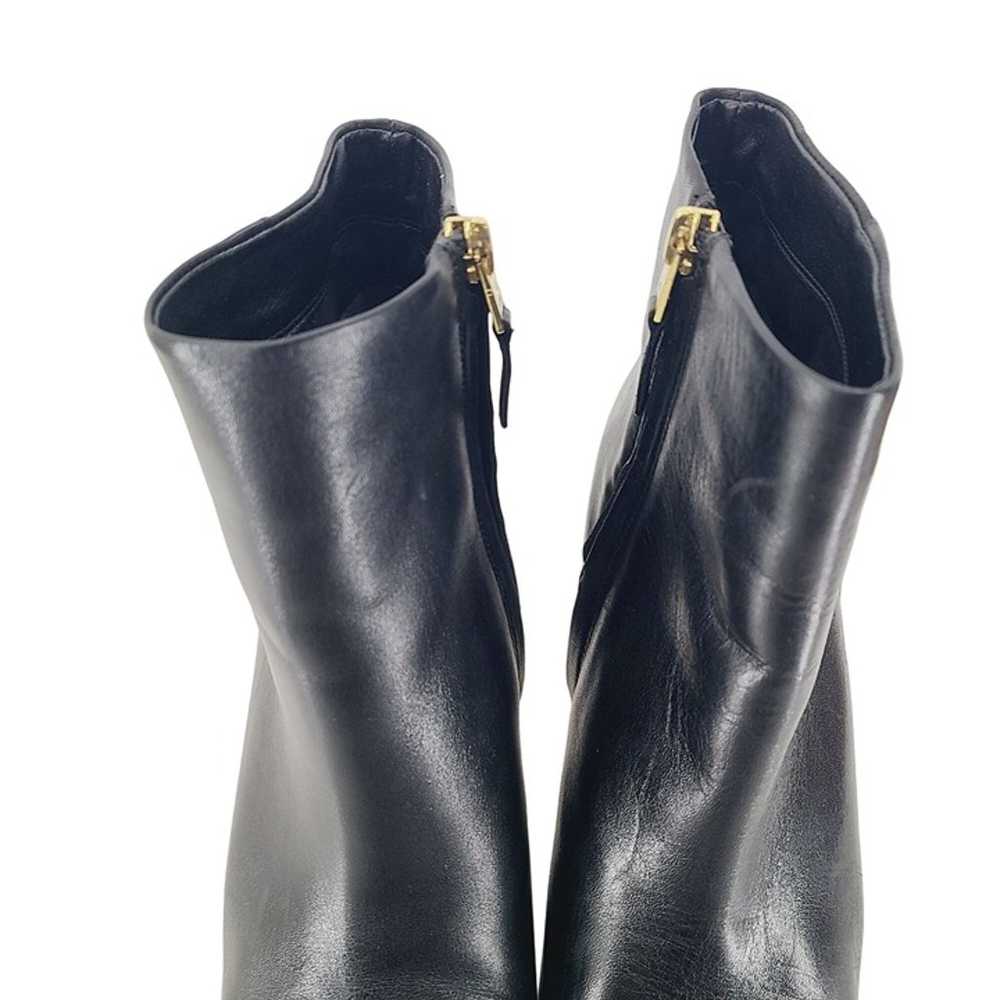 Sam Edelman Karen Court Shoes Black Leather Booti… - image 4
