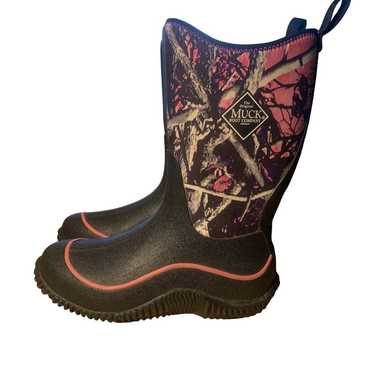 Original Muck Boot Company EUC Black Pink Camo Pu… - image 1