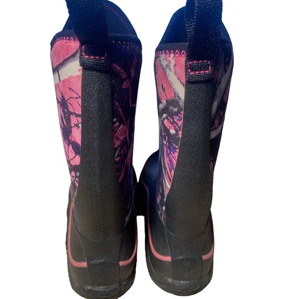 Original Muck Boot Company EUC Black Pink Camo Pu… - image 5