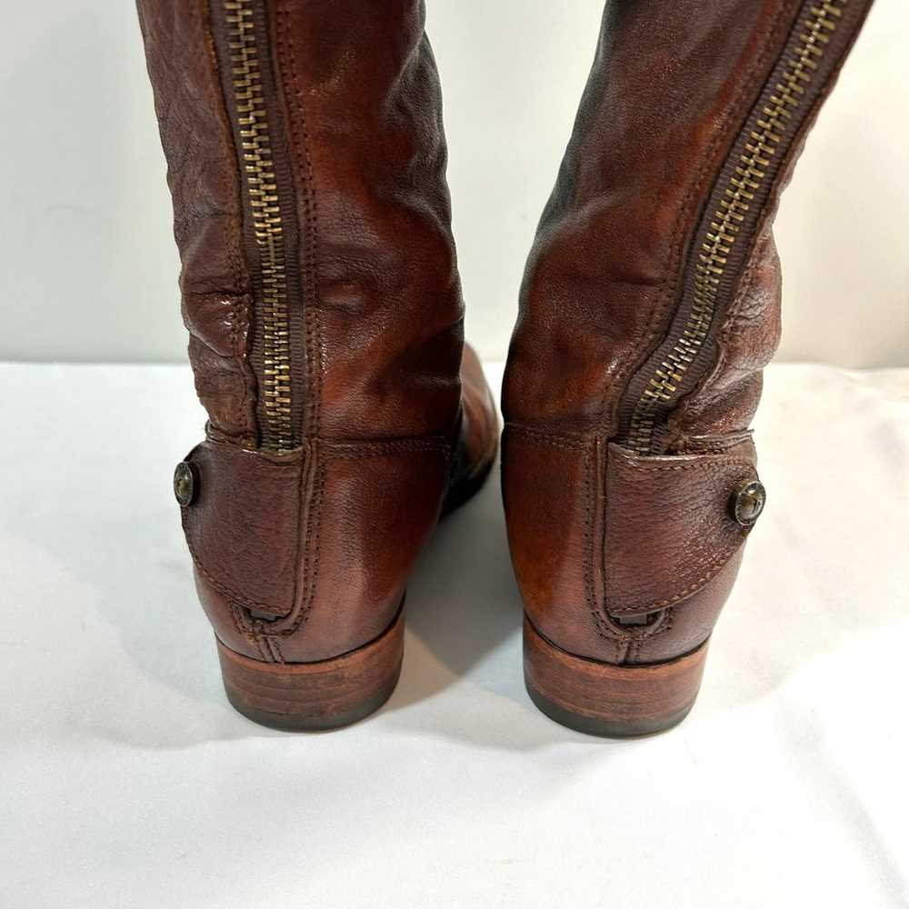 Frye Melissa Calf High Riding Leather Boots - image 3