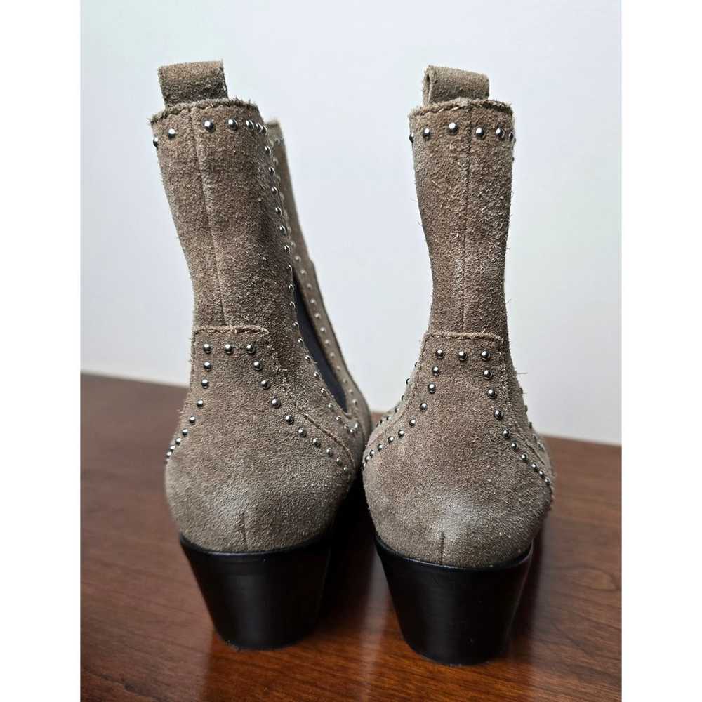 Paige Western Studded Willa Suede Chelsea Boots (… - image 4