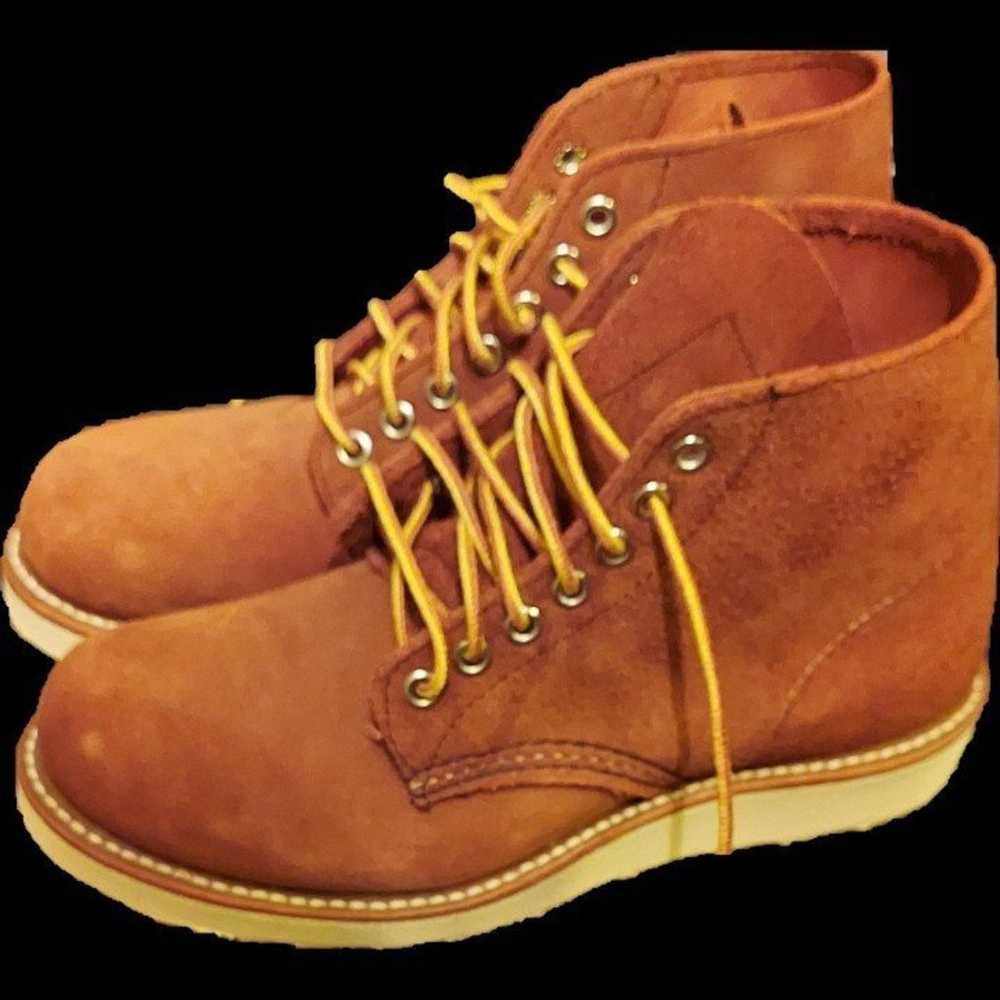 red wing suede boots
8813 sz 4.5 - image 2