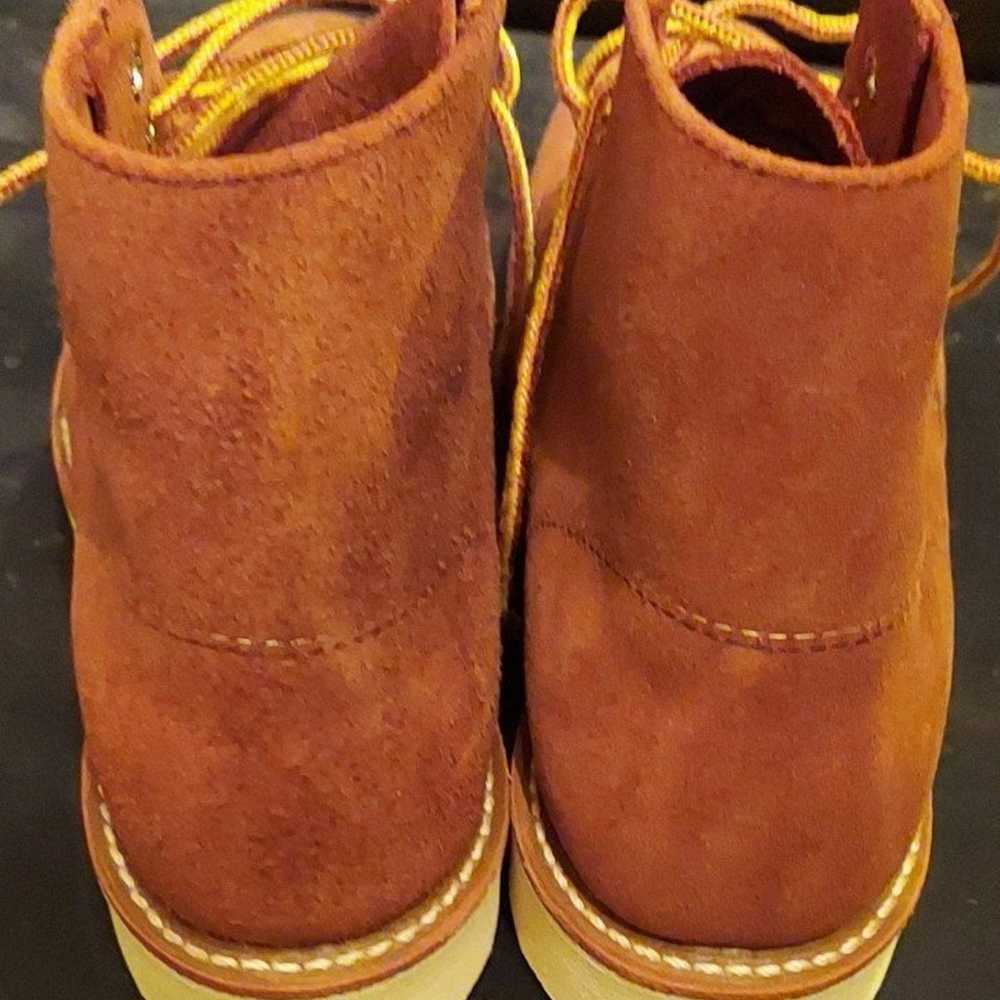 red wing suede boots
8813 sz 4.5 - image 3