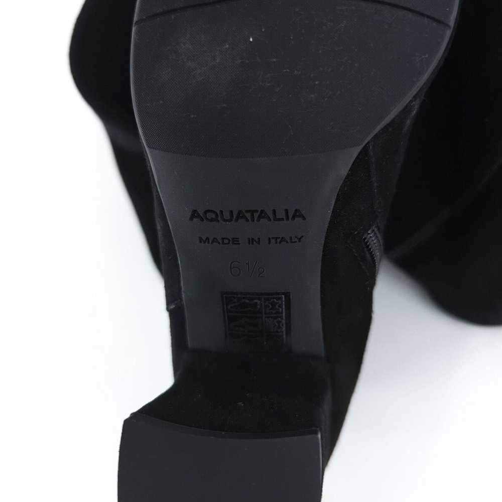 AQUATALIA Women 6.5 Barbera Boots Black OTK Over … - image 10