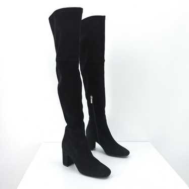 AQUATALIA Women 6.5 Barbera Boots Black OTK Over … - image 1