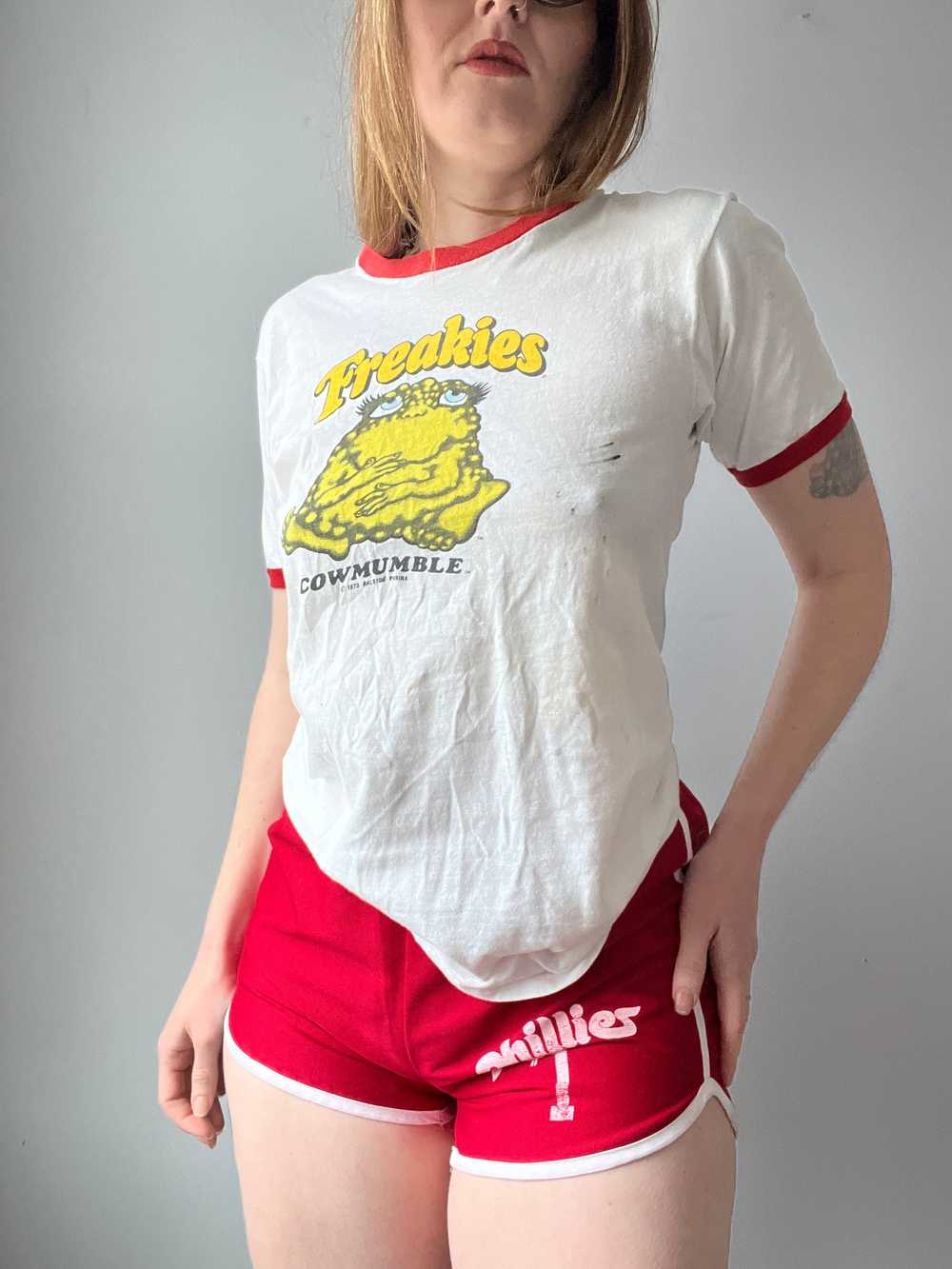 1970s Freakies Cowmumble Ralston Cereal Shirt - image 3