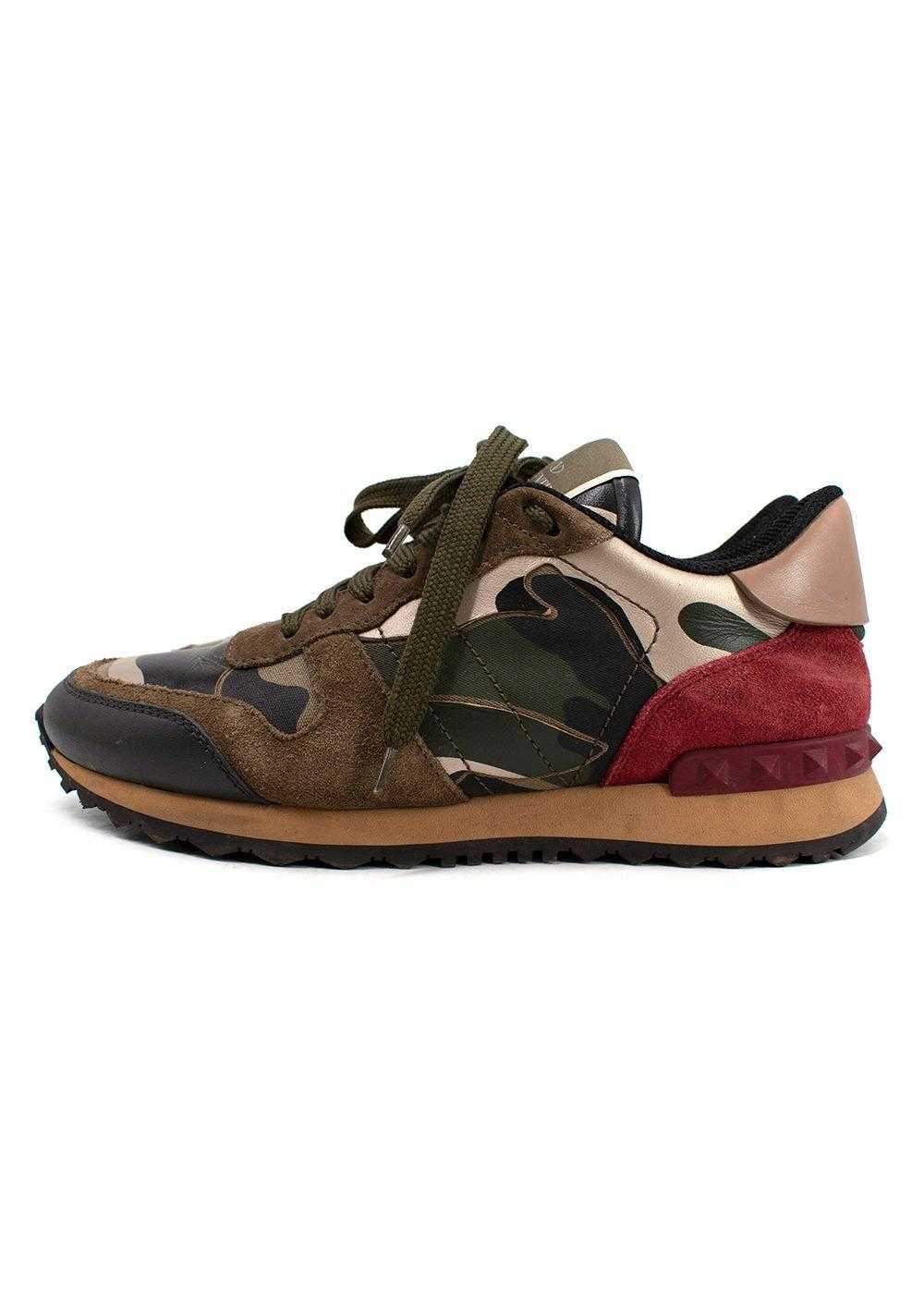 Managed by hewi Valentino Green Camo Rockrunner T… - image 7