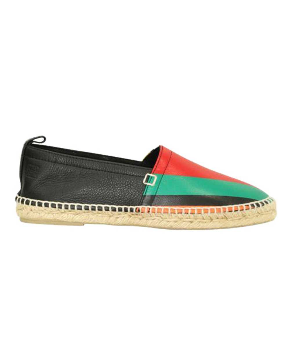 Product Details Loewe Colorful Striped Leather Es… - image 2