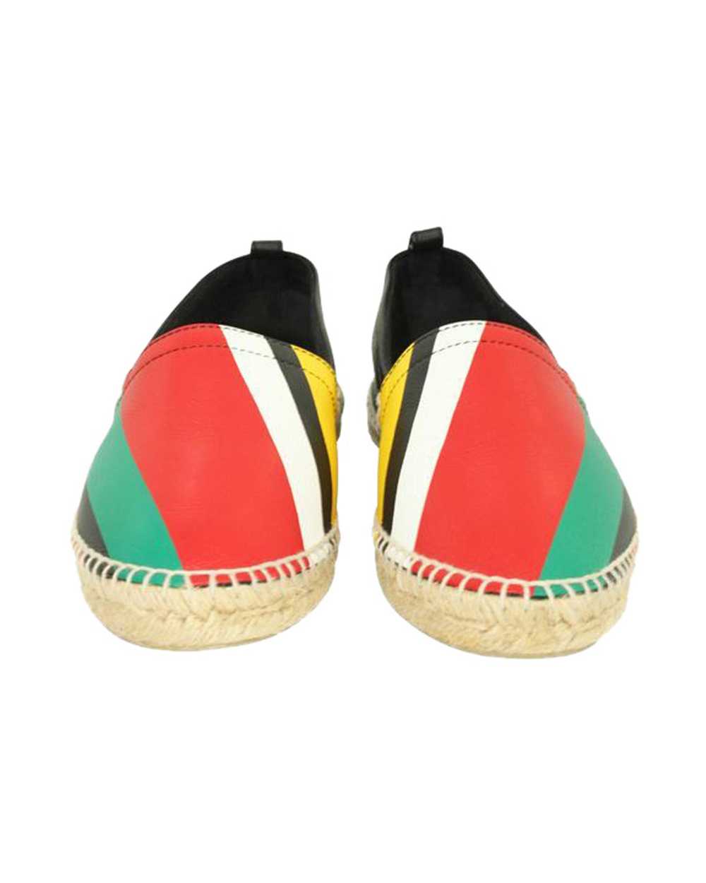 Product Details Loewe Colorful Striped Leather Es… - image 3
