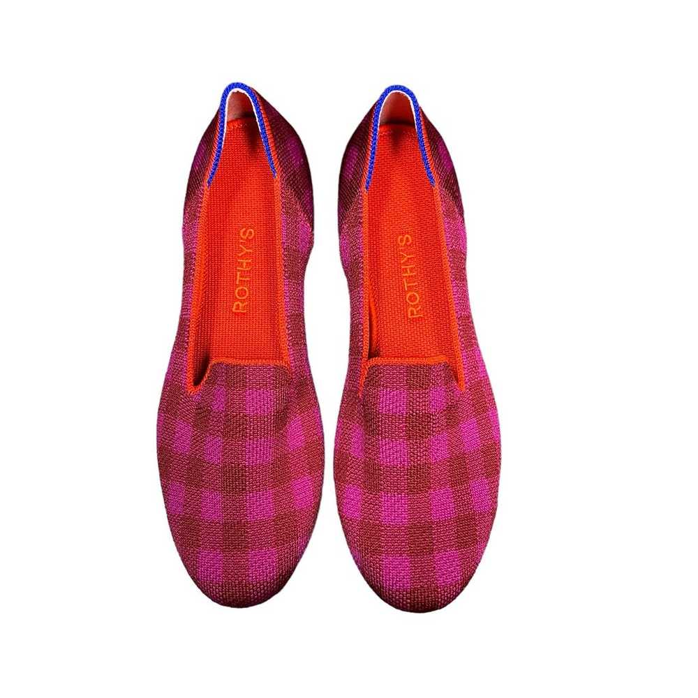 Rothy’s Loafer Cherry Gingham Limited Edition Wom… - image 4