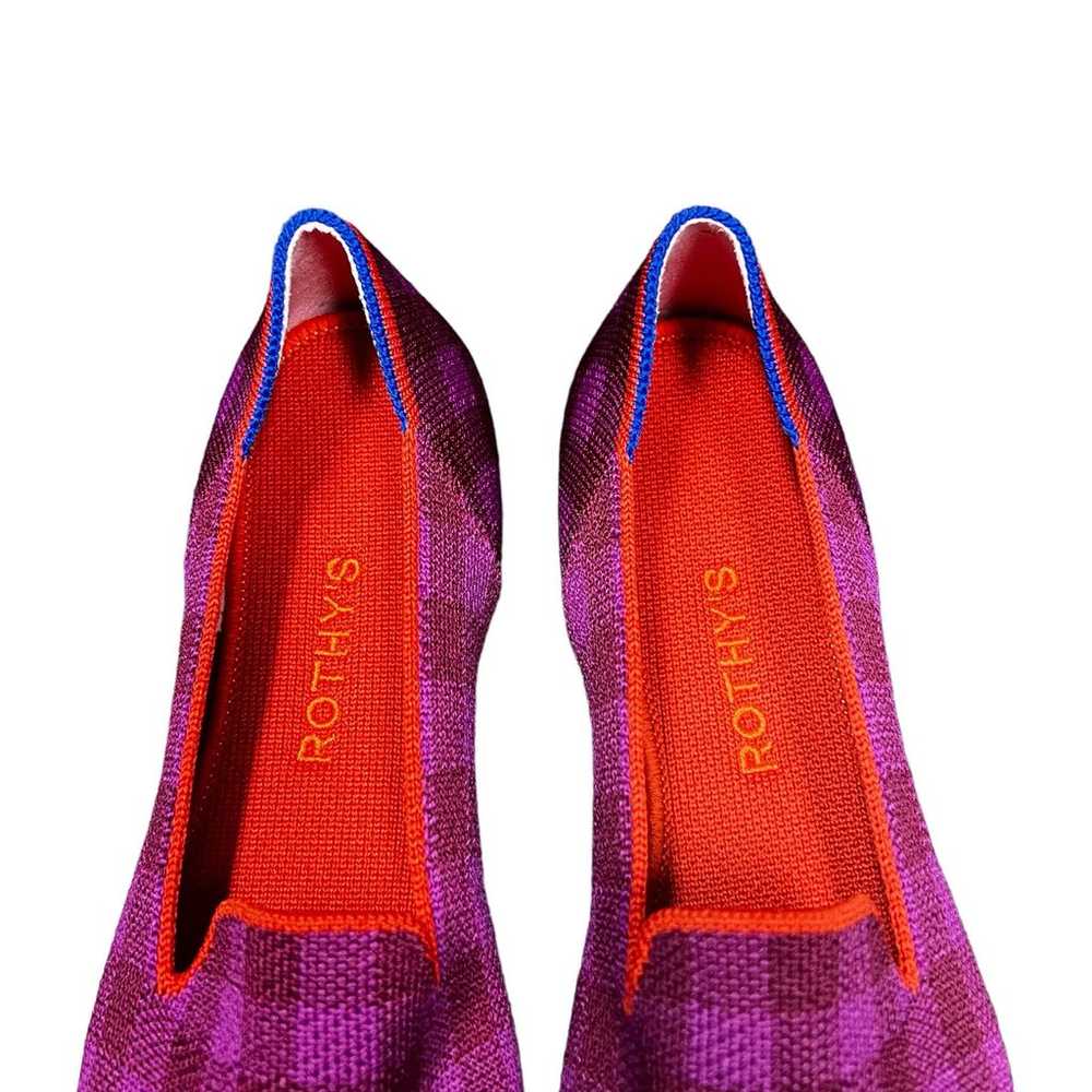 Rothy’s Loafer Cherry Gingham Limited Edition Wom… - image 6