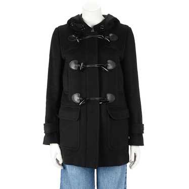 Burberry Brit Black Cashmere Blend Duffle Coat - image 1