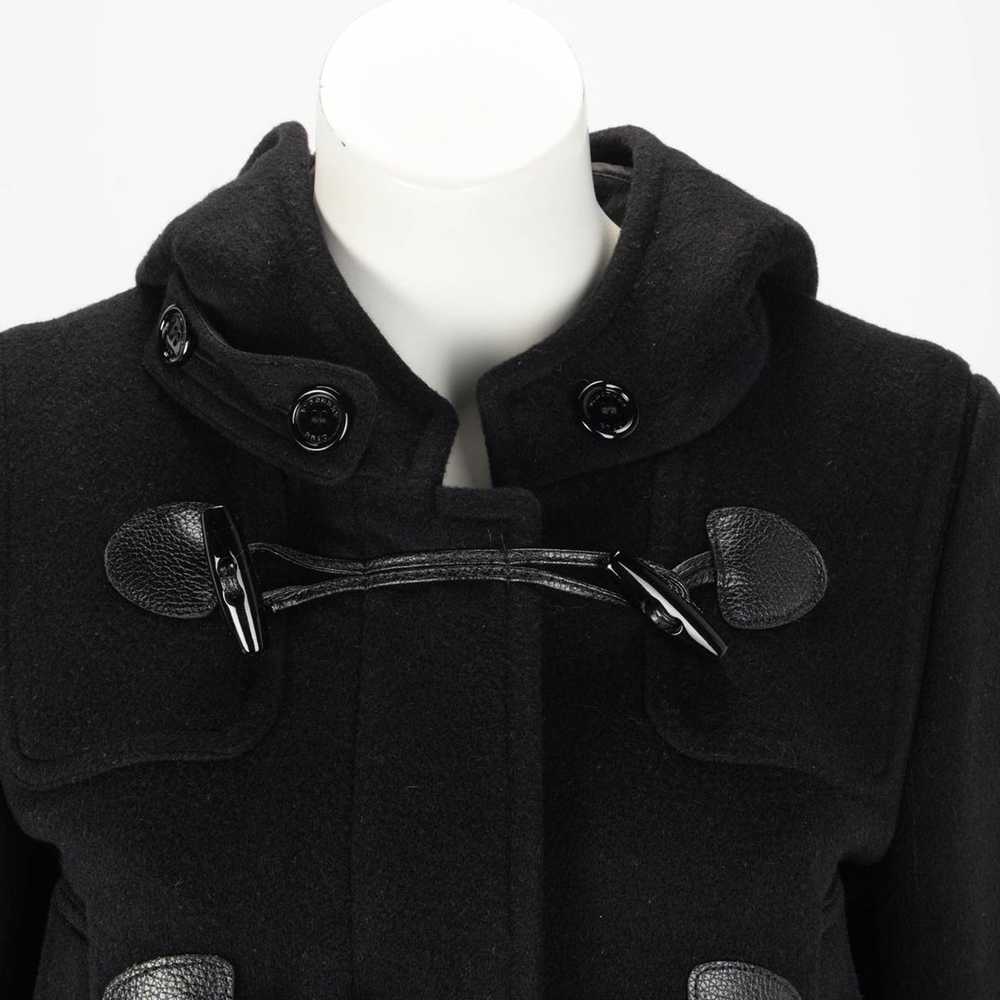 Burberry Brit Black Cashmere Blend Duffle Coat - image 4