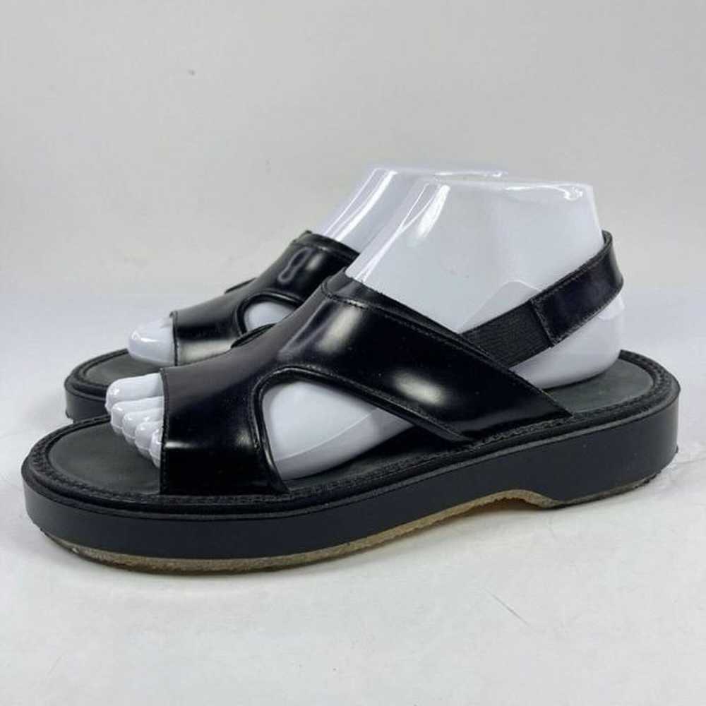 ADIEU Paris Womens Black Slingback Shoes US 7.5 O… - image 1
