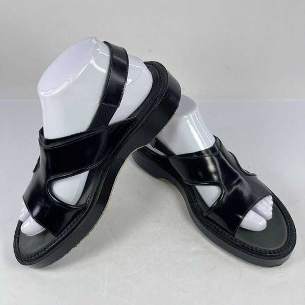 ADIEU Paris Womens Black Slingback Shoes US 7.5 O… - image 3