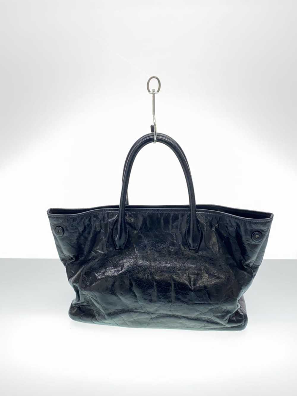 MIUMIU Tote Bag/Leather/Blk Bag - image 3