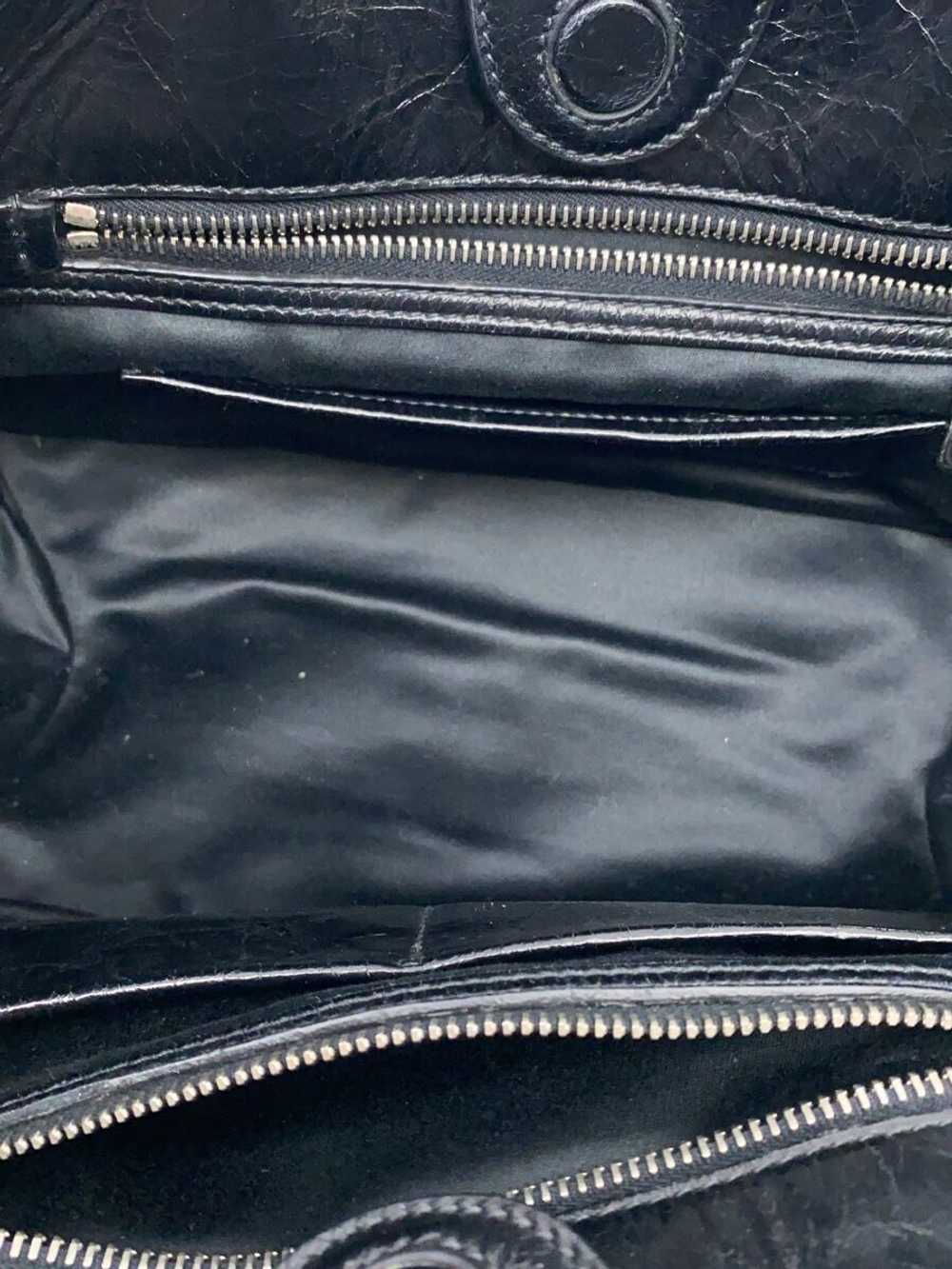 MIUMIU Tote Bag/Leather/Blk Bag - image 6