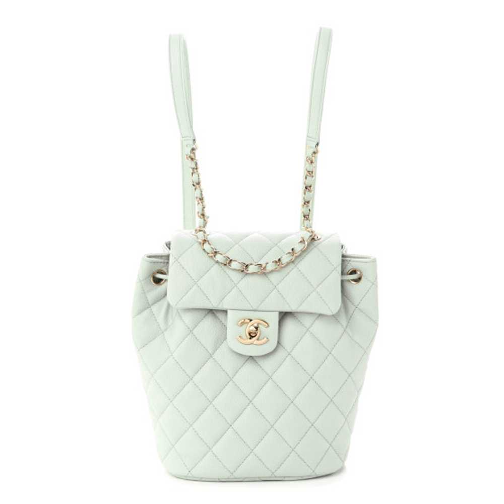 CHANEL Caviar Quilted Mini Urban Spirit Backpack … - image 1